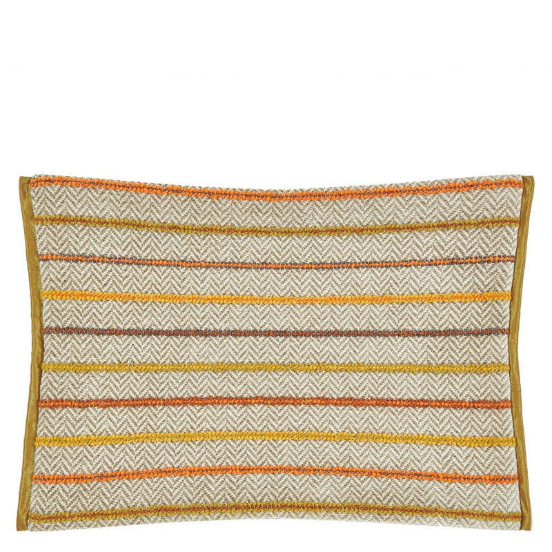 Porthminster Decorative Pillow, Brown/Orange