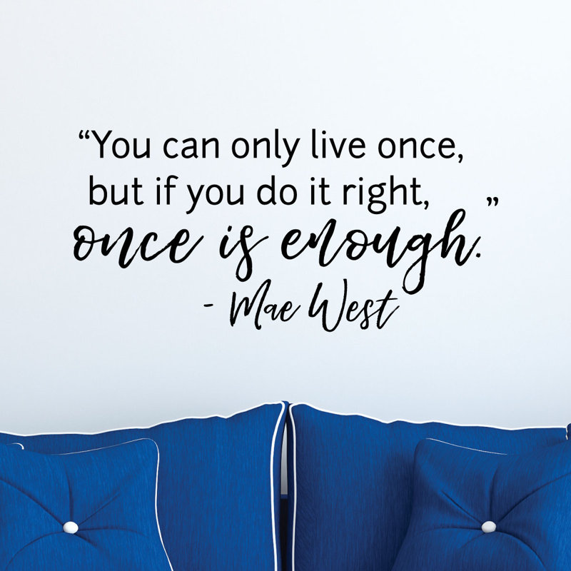 Text & Numbers Wall Decal