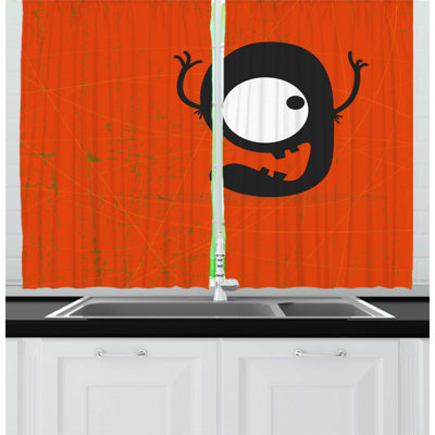 Pointed Kitchen Curtain
