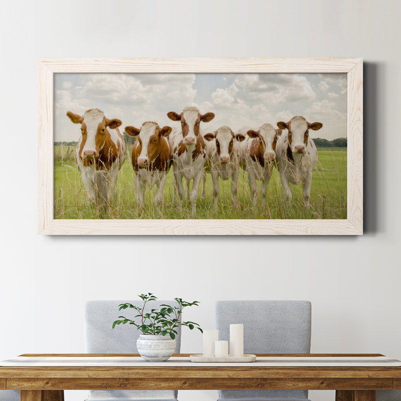 The F-Side - Peinture sur toile encadrée, Blanc