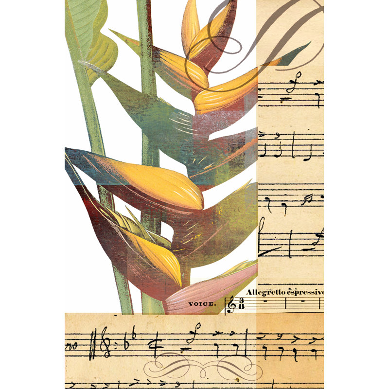 Emeraude Opera II by Willie Green-Aldridge - Wrapped Canvas Print, 46cm H x 30cm W 