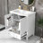 Merelyn 30'' Single Bathroom Vanity with Ceramic Top-167840549