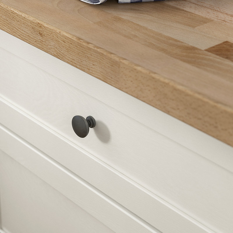 Round Knob, Soft Iron