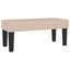 Lit sommier tapissier Vidaxl blanc et cappuccino-691176504
