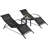 Aiyza 167.5cm Long Reclining Chaise Lounge Set