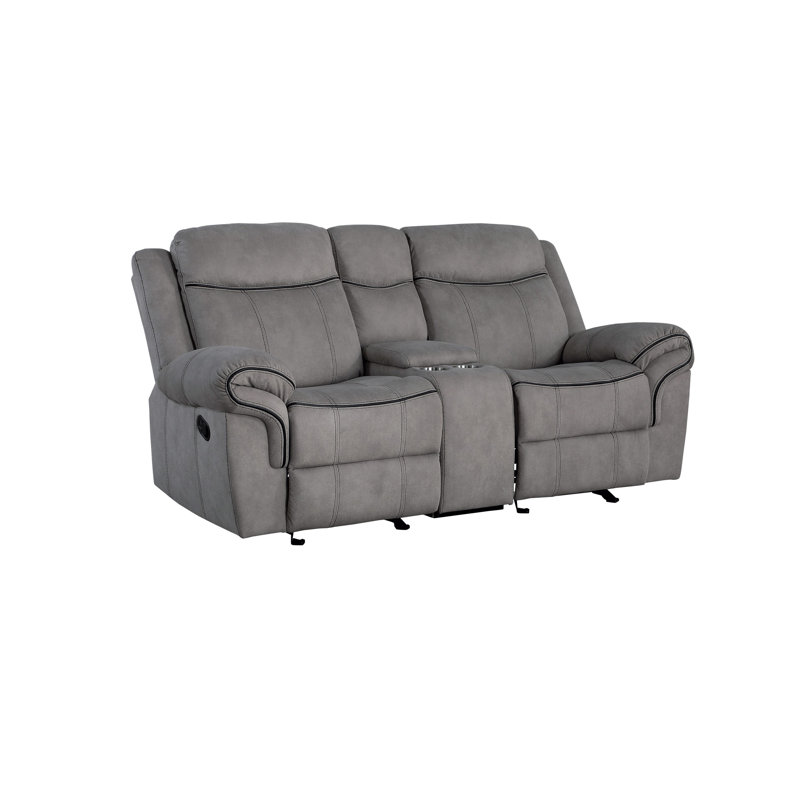 Hutson Fabric 80'' Reception Loveseat