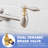 Abubacarr Kitchen Pot Filler, Wall Mounted Commercial Faucet With Double Joint Swing Arms, Brushed Nickel, Brass Construction, Style A, Contemporary Look, Safe And Stable, 360 Rotation Mount Nickel Faucet,-121752859