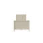 Moderne 1pièce lit grand lit meubles de chambre à coucher lit-bateau tête de lit design contreplaqué 1pc cadre de lit blanc-478441195