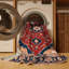 Machine Washable Persian Brown Area Rug-1437866848