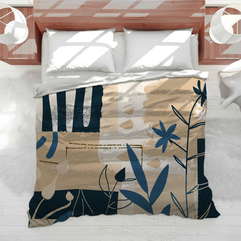Housse de couette en microfibre , Housse de couette pour lit simple