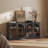 4-Piece Modular TV Stand Set Jagger Series 1A2I, Ebony-2144124975