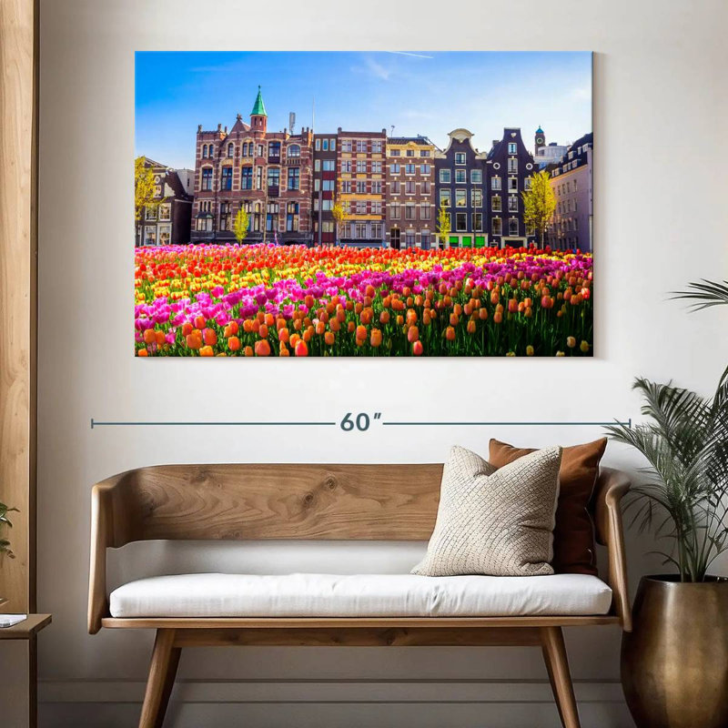 Nicci Amsterdam Tulips, H 34 po x l 51 po