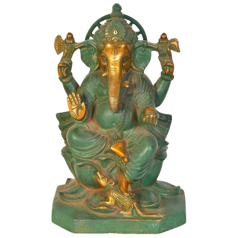 Statue Kamalasana Ganesha