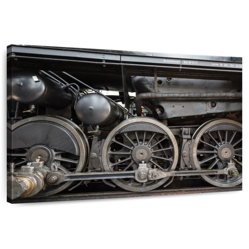Mehar Rail Wheels, 8" H x 12" W