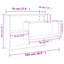 Wall Shelf 104x20x58.5 cm Engineered Wood-1837095088