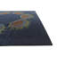 Tapis carré bleu marine Pineland 7 pi 7 po x 7 pi 7 po