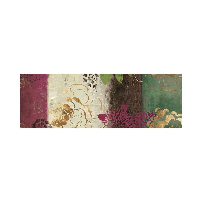 Jacquard II by Asia Jensen - Wrapped Canvas Panoramic Print