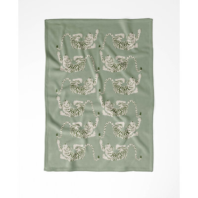 Hey Tiger Ultra Plush Velveteen Fleece Blanket