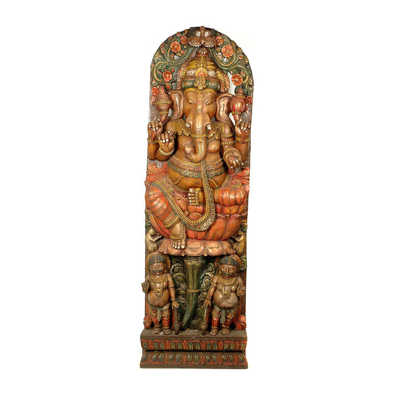 Tryakshara Ganesha