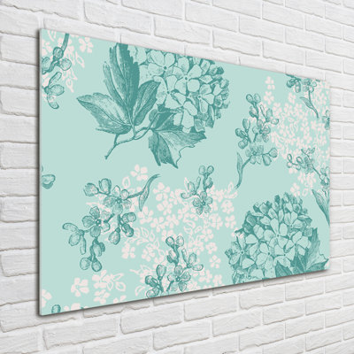 Beige - No Frame Print on Glass