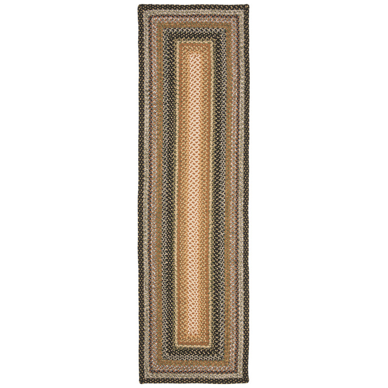 Aylward Striped Multi Color Indoor/Outdoor Rug, Runner 69cm x 183cm