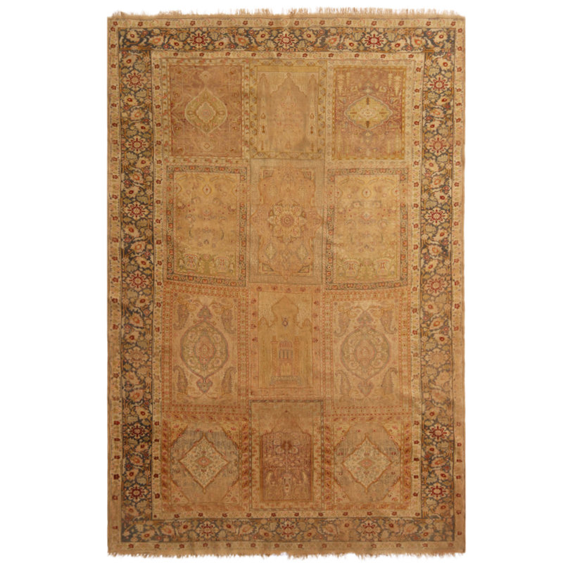 One-of-a-Kind Rectangle 5'4" X 7'9" Hand Knotted Area Rug