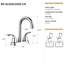 Robinet de lavabo pour salle de bain 11,83 po-122074382