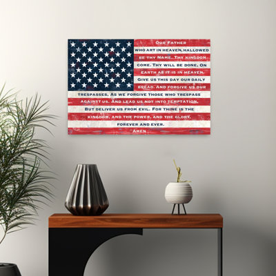 Our Father Flag Contemporary Art