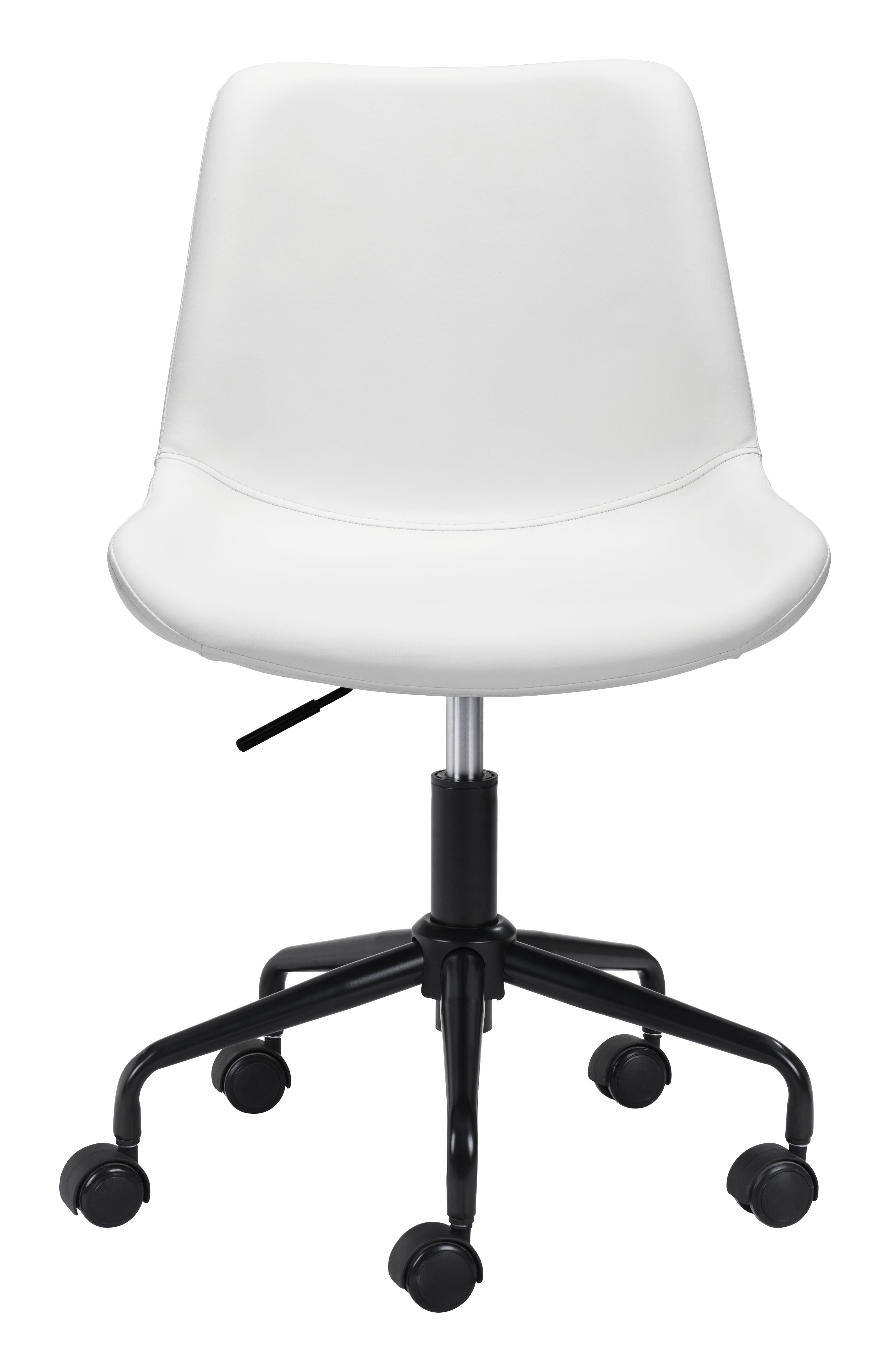 Kaycee Mid Back Task Chair Orren Ellis Upholstery Color: White