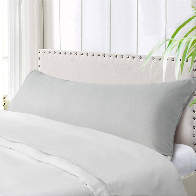 Housse de coussin pour le corps, 1800 Housse de coussin pour le corps en microfibre brossée avec fermeture à enveloppe - 20 x 54 pouces - NTBAY