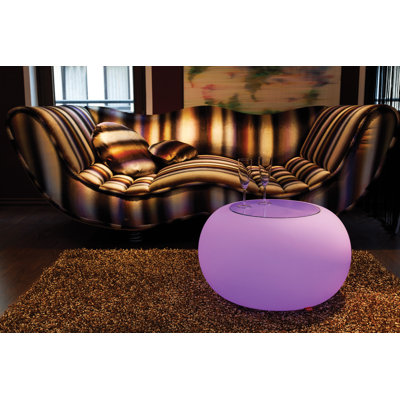 Bubble Drum End Table