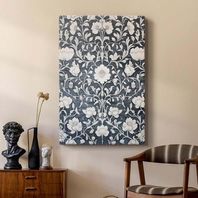 DCXCVI - Toile tendue avec châssis de la meilleure qualité - Prêt à accrocher, H 18 po x l 12 po