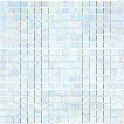 Carreau de mosaïque pour mur et plancher en verre 0,6 po x 0,6 po Skosh