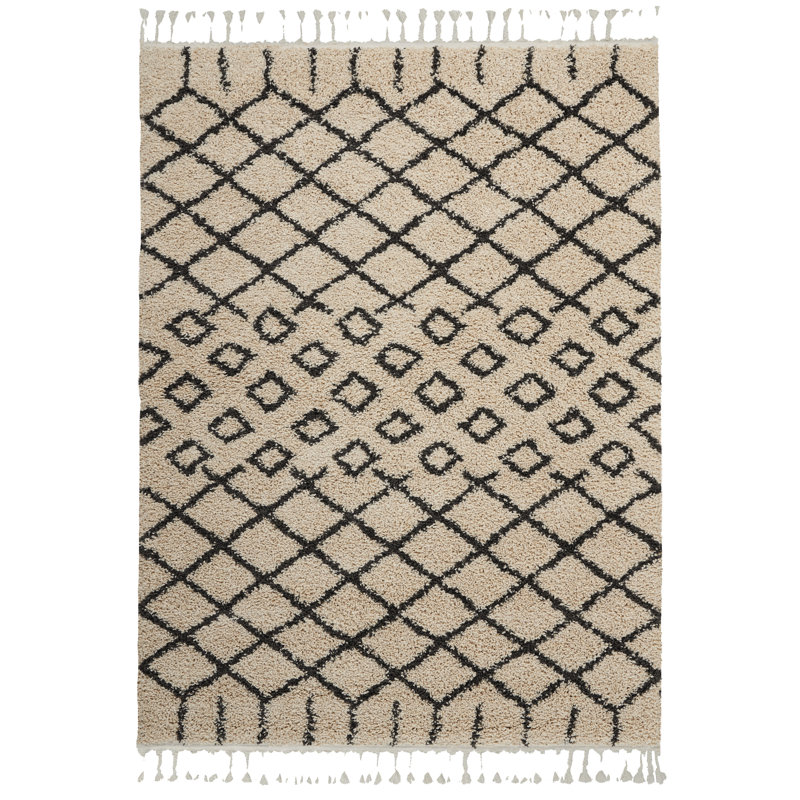 Geometric Indoor Rug, Rectangle 5'3" x 7'11"