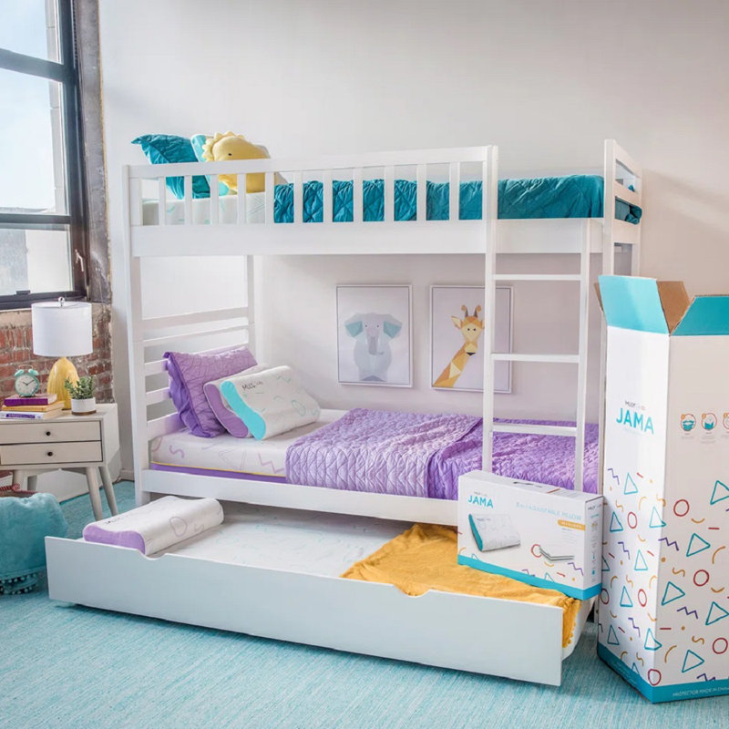 Kids 5" and 7" Gel Memory Foam Mattress, Queen, 7"