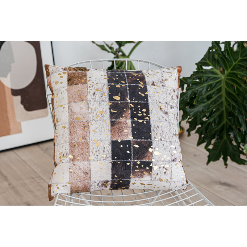 Housse et insert de coussin carré de luxe