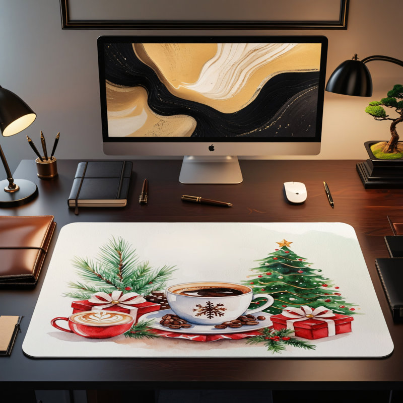 Polyester Desk Pad, 31.5x15.5
