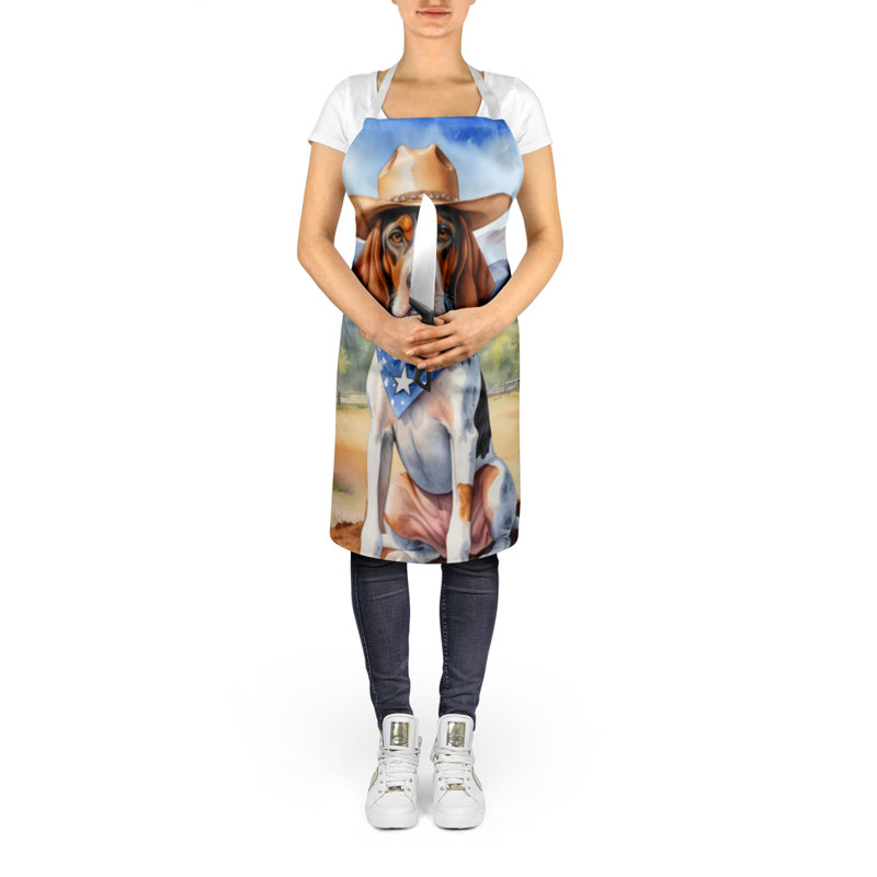 No Pattern Bib Apron