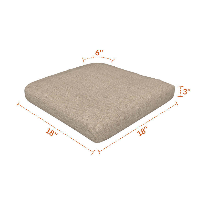 Coussin de chaise de salle à manger Sunbrella