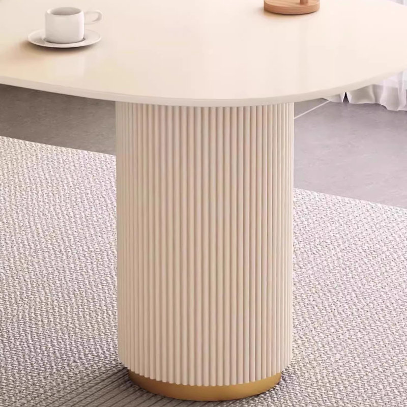 Bureau en porcelaine Modern Luxe, H 29,5 po x l 55,1 po x P 27,6 po