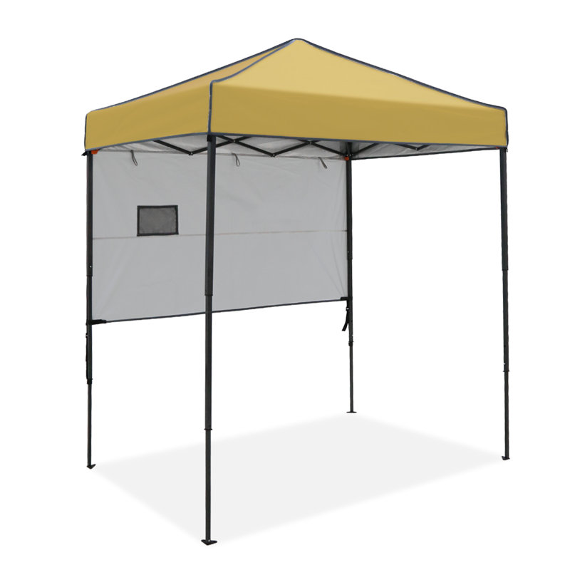 6 pi L 4 pi. D Auvent escamotable en acier avec pare-soleil, Beige