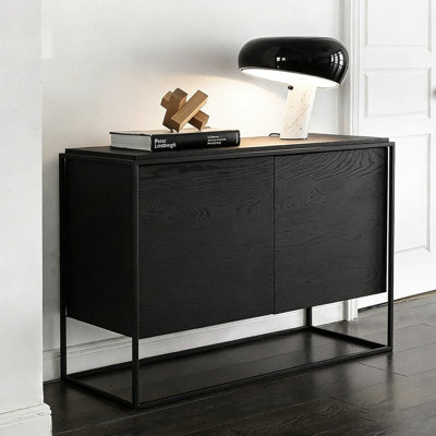 Black Kitchen Sideboard