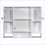 Armoire de rangement murale moderne pour salle de bain-2043215589
