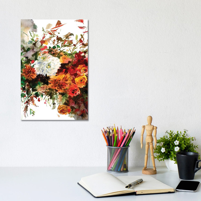 Sono Con Te by Gosia Gregorczyk - Wrapped Canvas Painting, 20.32 cm H x 30.48 cm W