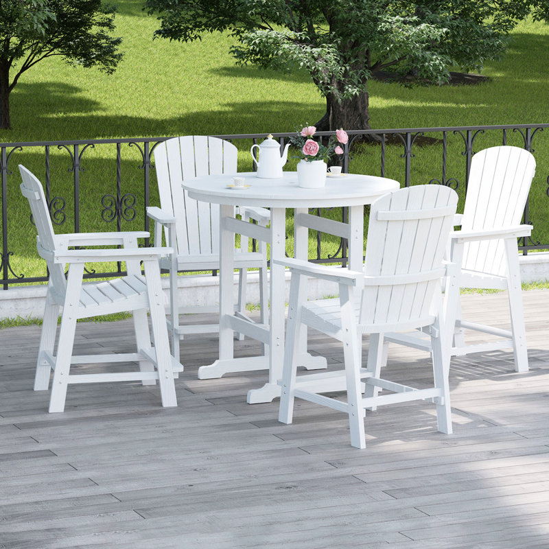 2Pcs Hips Deck Chair With Armrest, Comfortable For All - White Patio Of 2, Color, Lawn Pool Backyard, And Easy To Clean