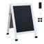 Tableau noir avec craie et effaceur 30 po x 20 po - Blanc