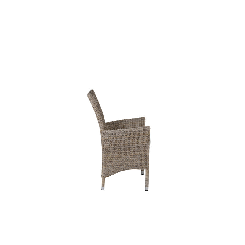 Bursaite 43cm H 100% Polyester Upholstered Armchair