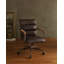 Fauteuil de conférence en cuir véritable Springtown-111985801
