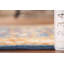 Tapis bleu traditionnel en laine 3x5