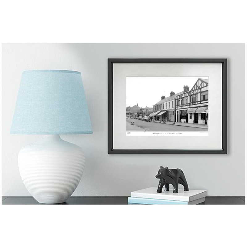 Withernsea, Seaside Road C1960 by Francis Frith - Single Picture Frame Print, 45cm H x 60cm W x 2.3cm D